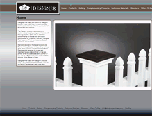 Tablet Screenshot of designerpostcaps.com